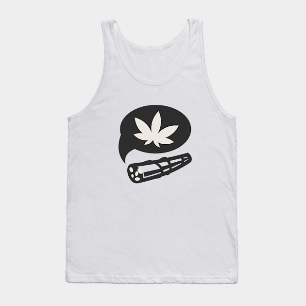 Cannabis Tank Top by uncleodon